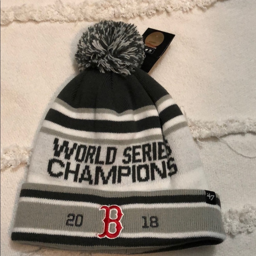 Boston Red Sox 2018 World Championship beanie